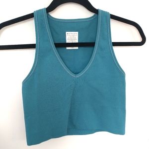 Athleta aurora seamless crop rib